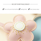 CUCUBIRD Sheep Leather Flowers Charm DIY Kits  