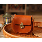 CUCUBIRD Full Grain Leather Classic Saddle Bag DIY Kit  