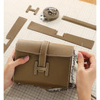 CUCUBIRD Leather Lady Square Bag DIY Kit  