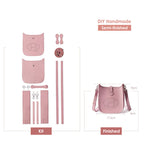 CUCUBIRD Eveline Bag Leather Mini Crossbody Bag DIY Kit  