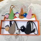 CUCUBIRD Top Grain Leather Birdy Bag Charm DIY Kits  