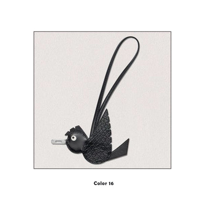 Top Grain Leather Birdy Bag Charm DIY Kits - CUCUBIRD