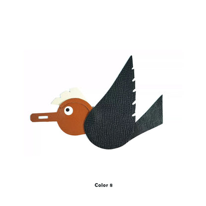 Top Grain Leather Birdy Bag Charm DIY Kits - CUCUBIRD