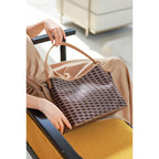 CUCUBIRD Leather Checker Bucket Handbag DIY Kits  