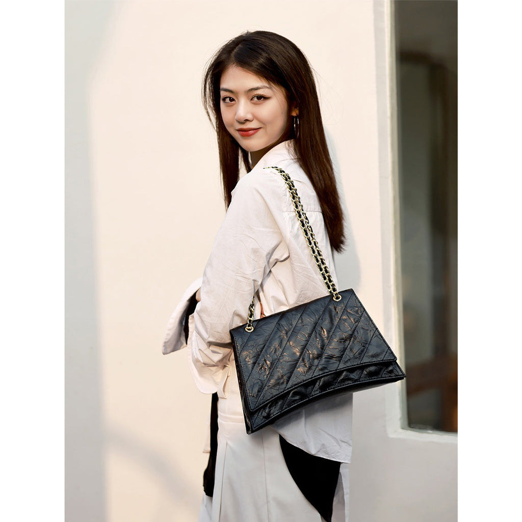 CUCUBIRD Top Grain Leather Inspired Crush Hourglass Bag DIY Kit  