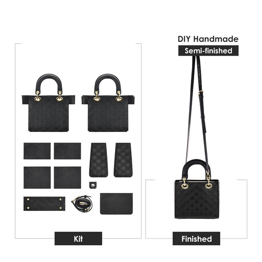 Kit de bricolage de sac à main pour femme inspiré du cuir de qualité supérieure