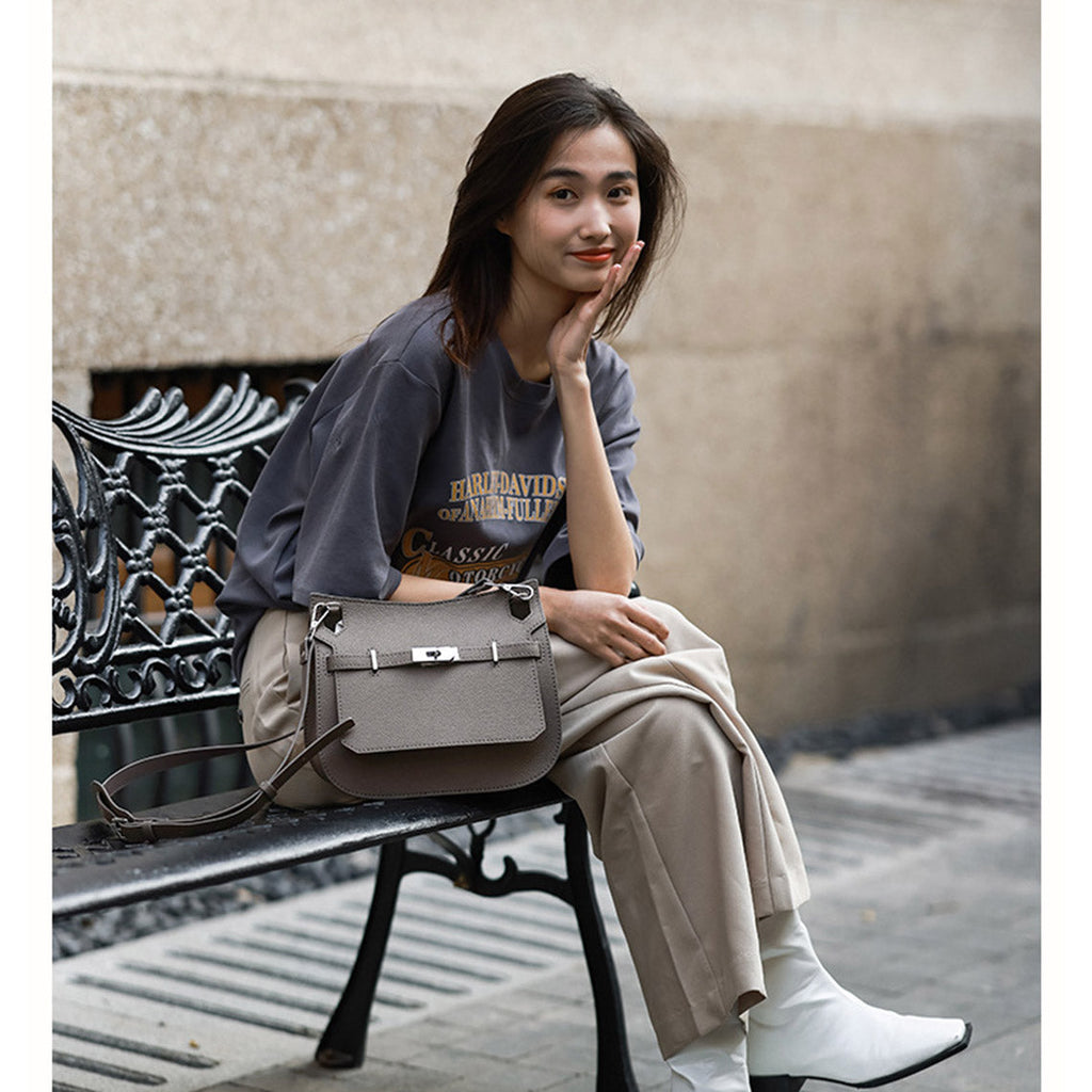 CUCUBIRD Top Grain Leather Jypsiere Crossbody Bag DIY Kit  