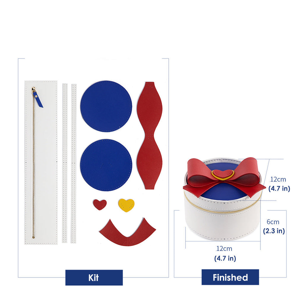 CUCUBIRD Leather Lady Anime Crossbody Bag DIY Kit  