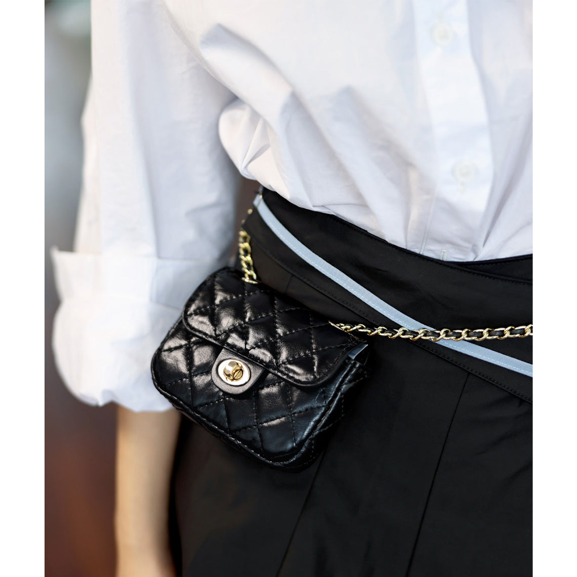 CUCUBIRD Top Grain Leather Quilted Lipstick Pouch DIY Kits  