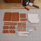 CUCUBIRD Vegan Leather Mini Crossbody Messenger Bag DIY Kit  