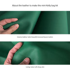 CUCUBIRD Top Grain Leather Inspired Sellier Kylie Bag DIY Kit  