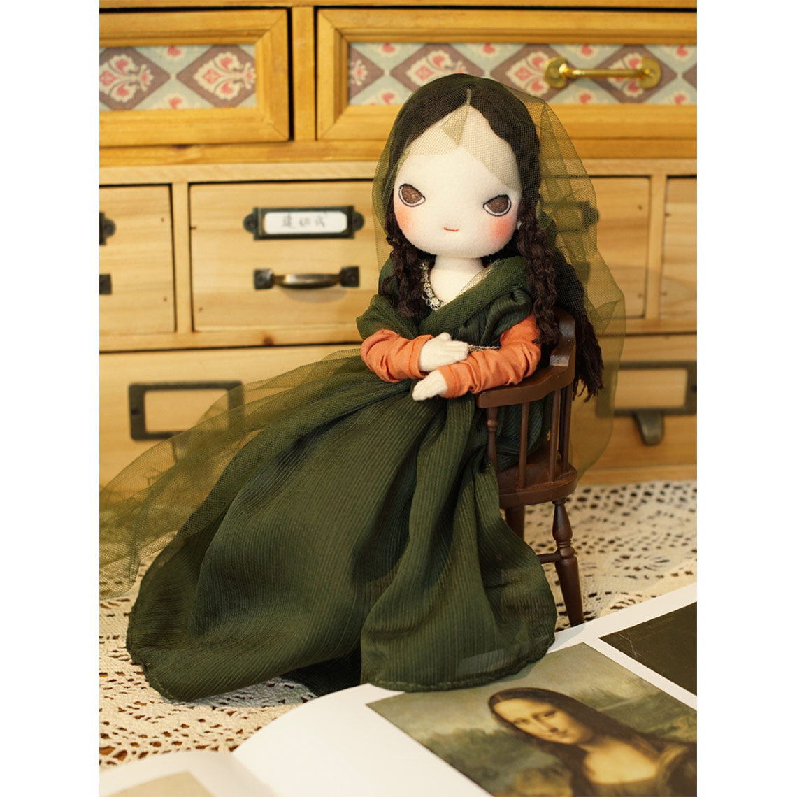 Inspired Mona Lisa Doll DIY Kits - CUCUBIRD