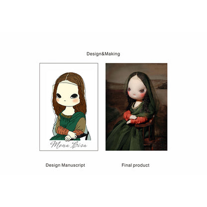 Inspired Mona Lisa Doll DIY Kits - CUCUBIRD