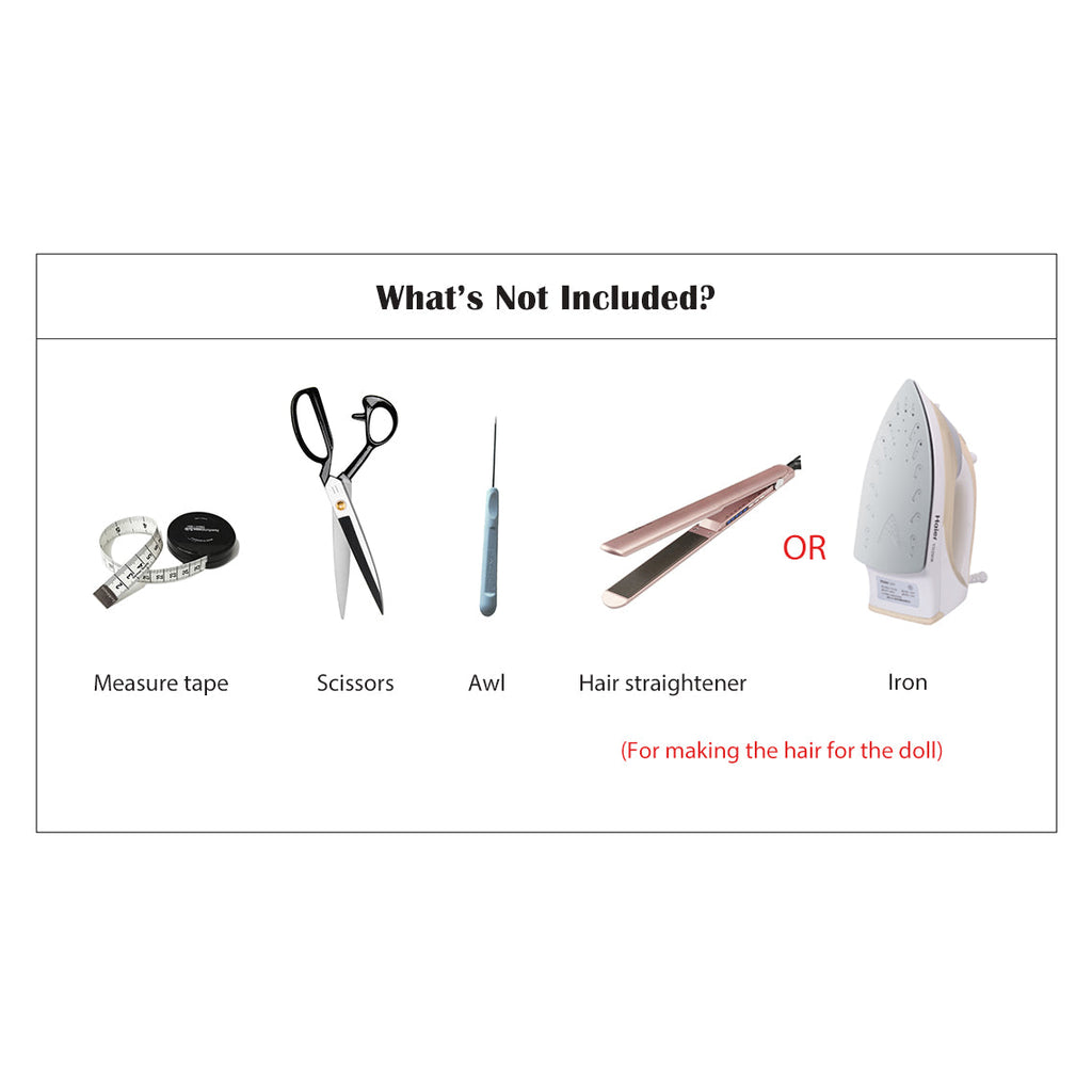 CUCUBIRD Inspired Mona Lisa Doll DIY Kits  