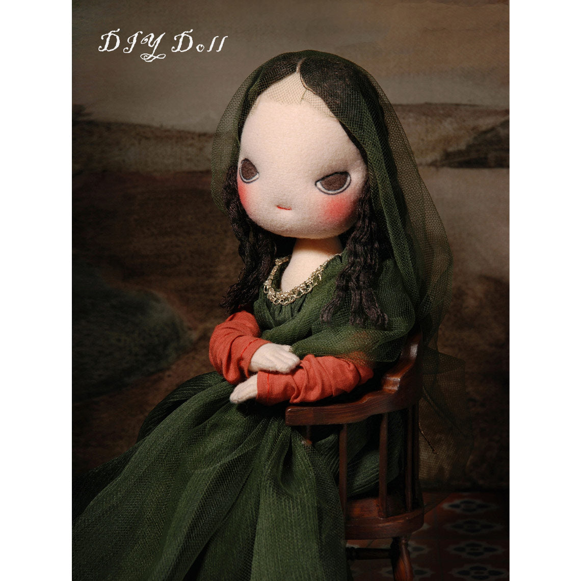 CUCUBIRD Inspired Mona Lisa Doll DIY Kits  