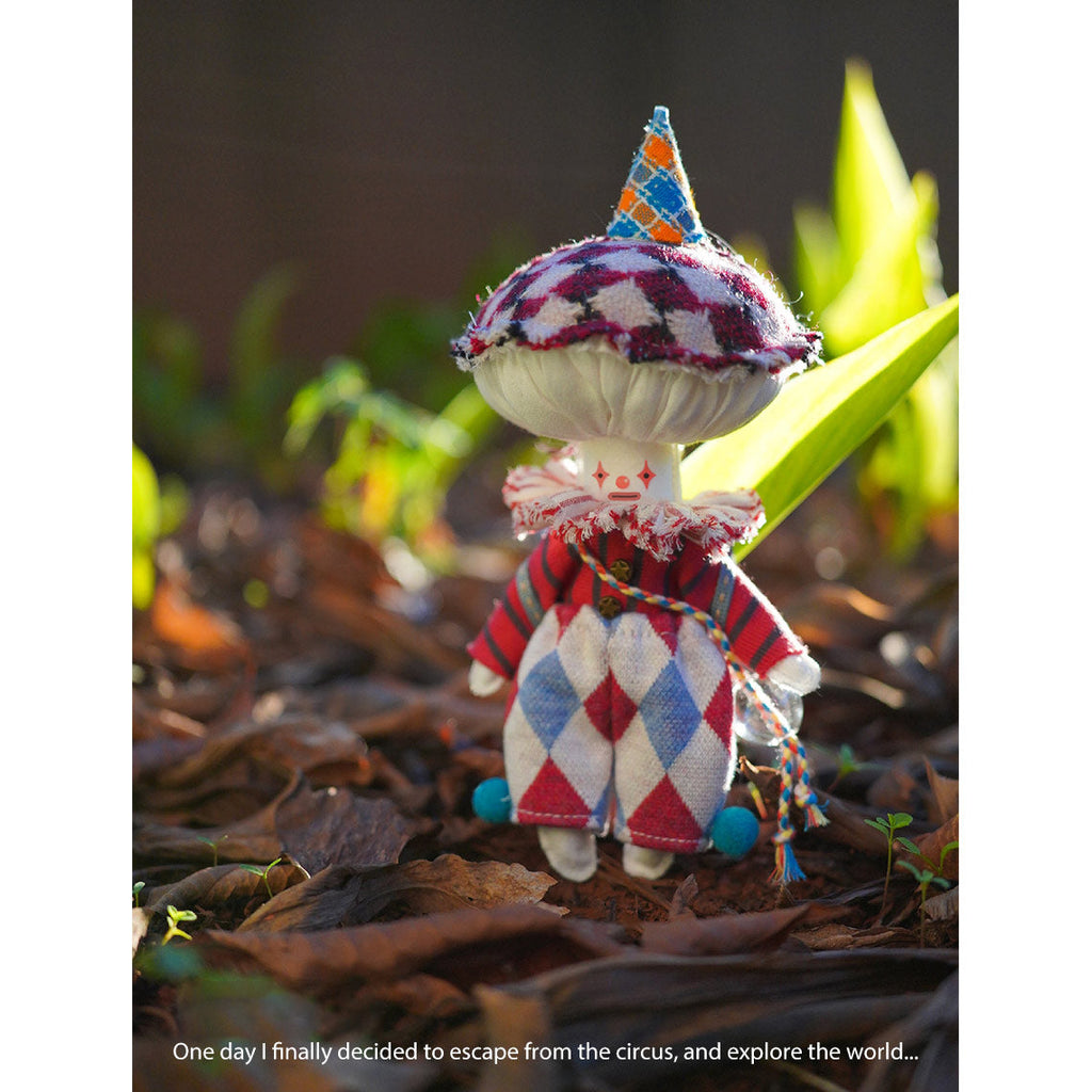 CUCUBIRD Wandering Mushroom Clown Art Doll DIY Kits  