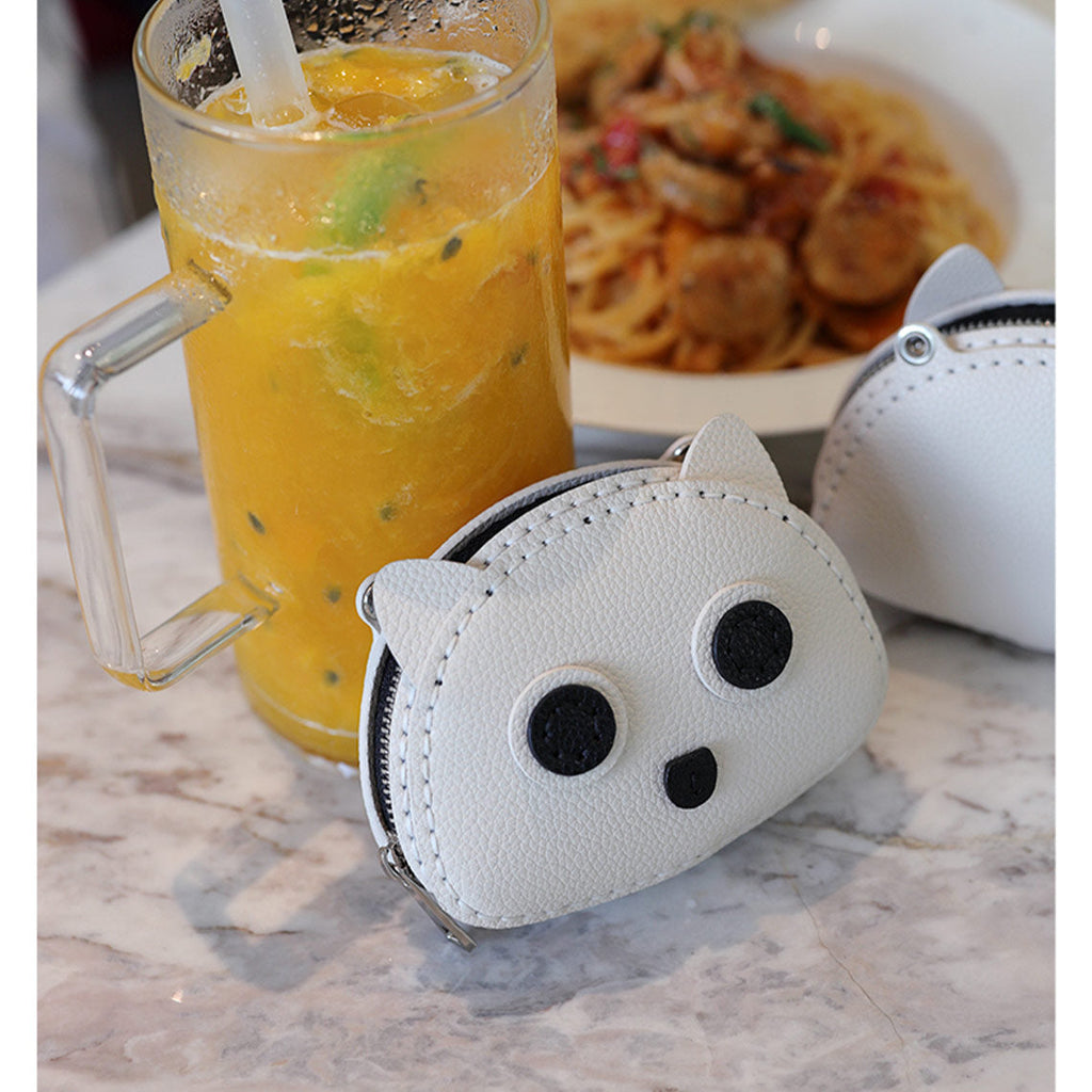 CUCUBIRD Leather Panda Wallet Purse Bag DIY Kit Cute Cat 