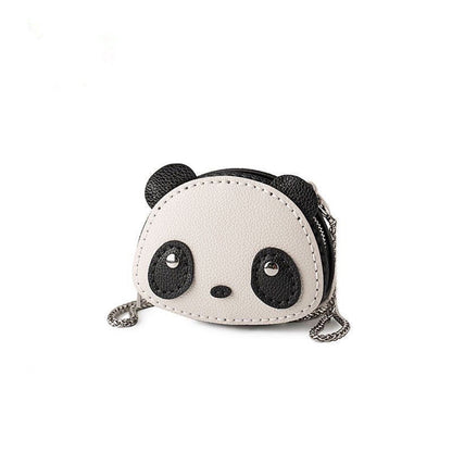 Kit de bricolage de sac à main portefeuille en cuir Panda 