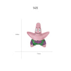 CUCUBIRD Leather Patrick Star Keychain DIY Kit  