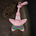 CUCUBIRD Leather Patrick Star Keychain DIY Kit  
