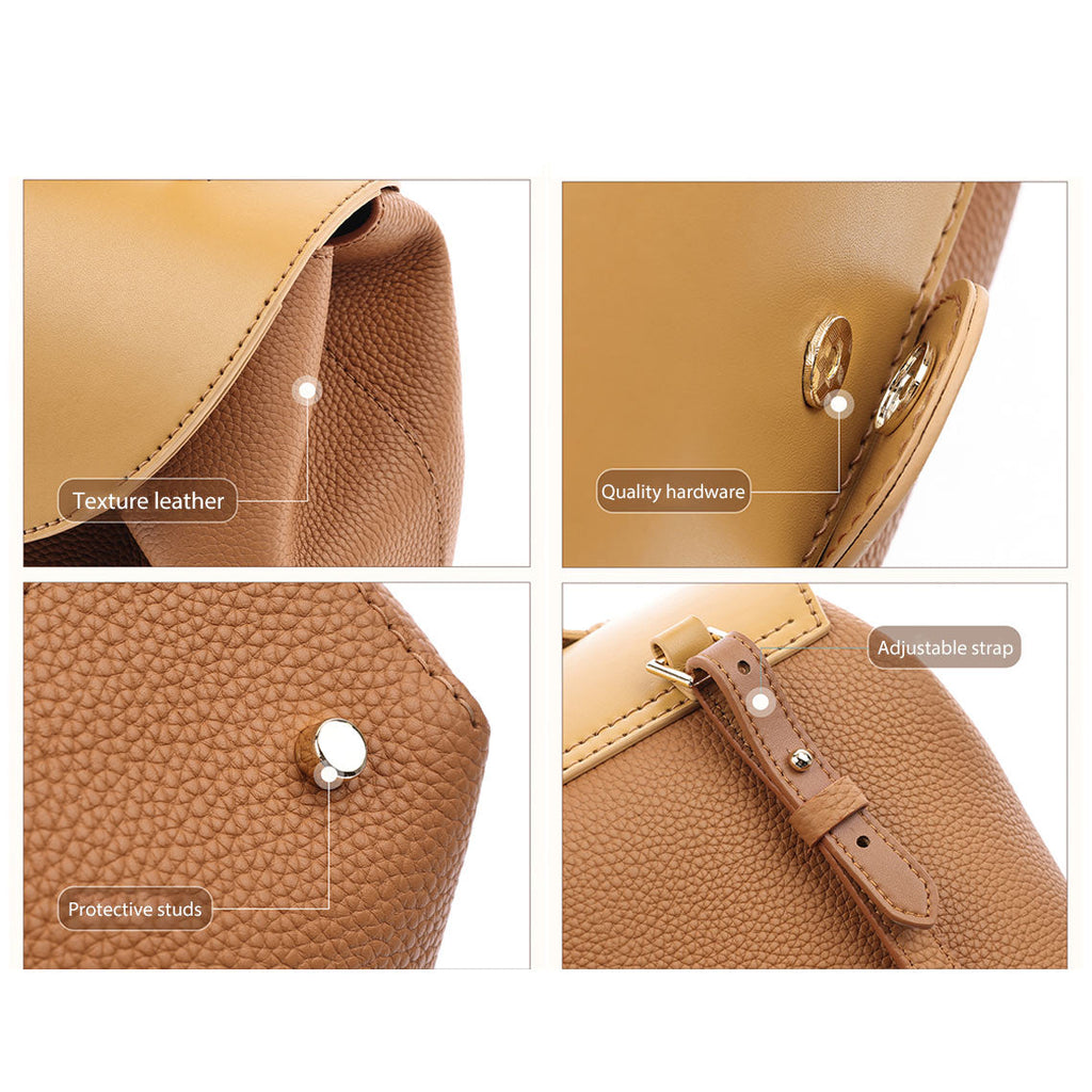 CUCUBIRD Top Grain Leather Inspired Smile Bag DIY Kits  