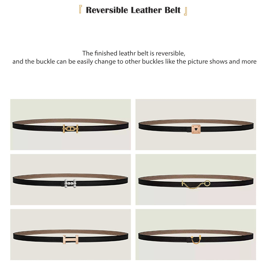 CUCUBIRD Leather Inspired Roulis Slim Belt DIY Kits  