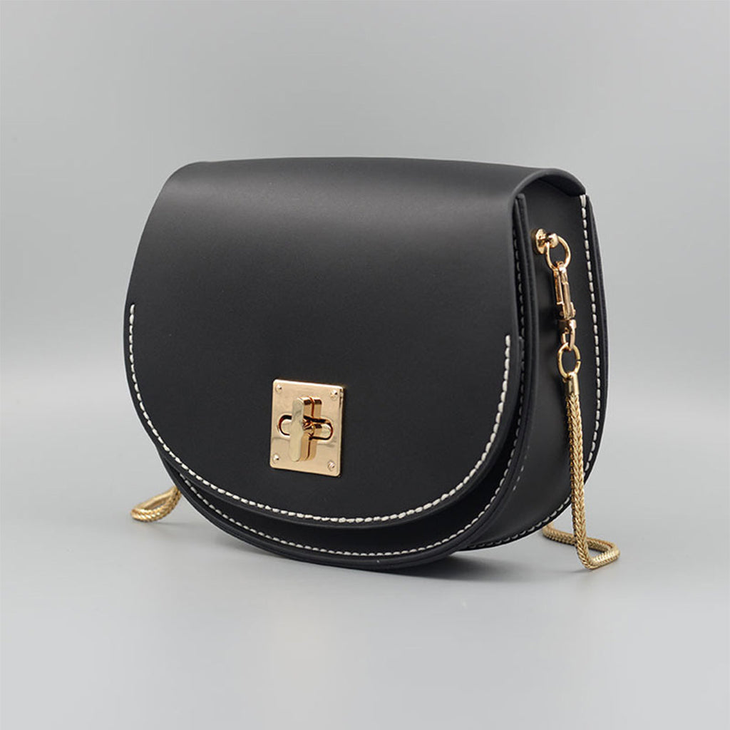 CUCUBIRD Leather Saddle Bag DIY Kit Crossbody Vintage Style  