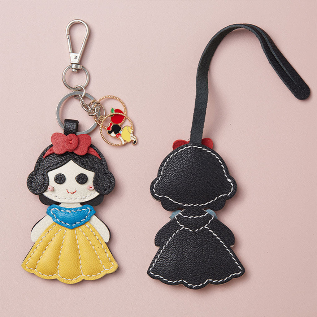 CUCUBIRD Sheep Leather Snow White Princess Charm DIY Kits  