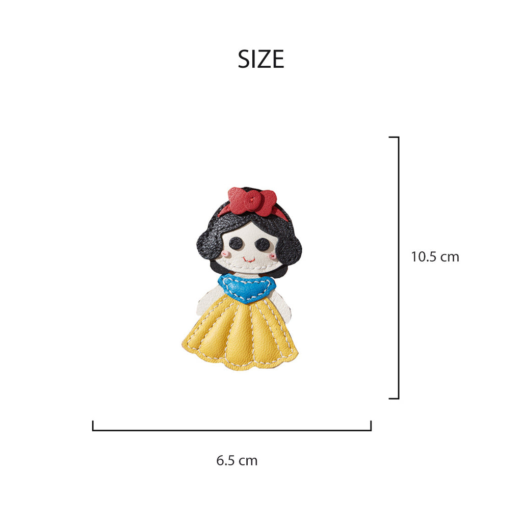 CUCUBIRD Sheep Leather Snow White Princess Charm DIY Kits  