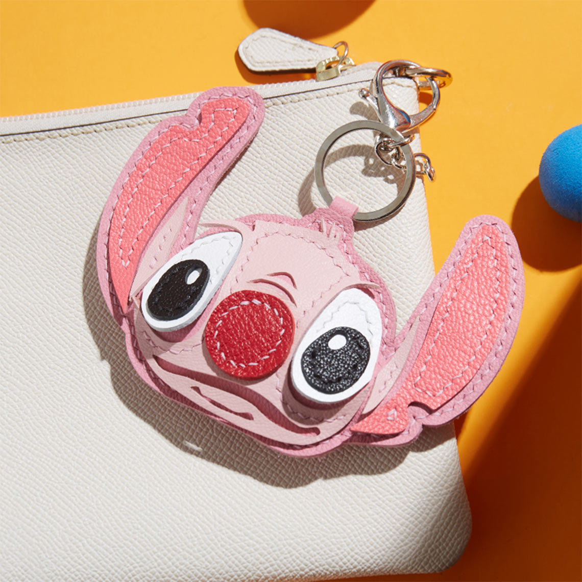 CUCUBIRD Leather Stitch & Angel Keychain DIY Kit Angel 