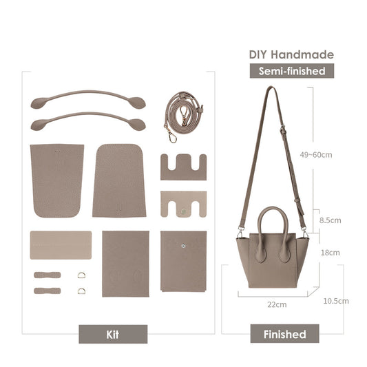 Leather Wings Handbag DIY Kits - CUCUBIRD