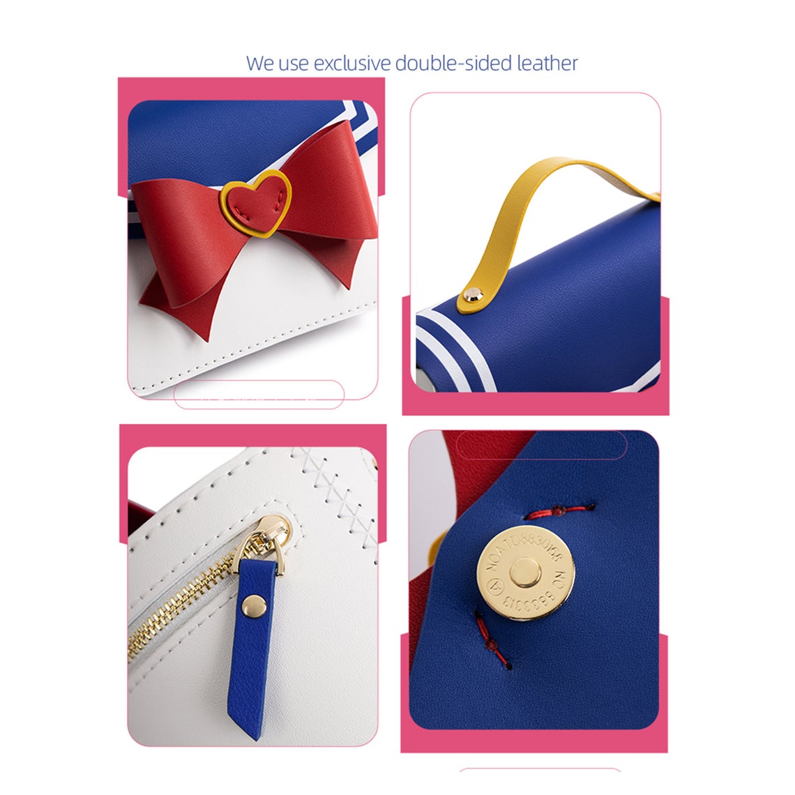 Leather Lady Anime Crossbody Bag DIY Kit