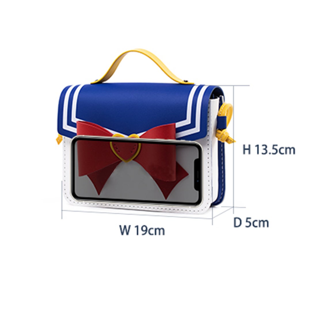 CUCUBIRD Leather Lady Anime Crossbody Bag DIY Kit  
