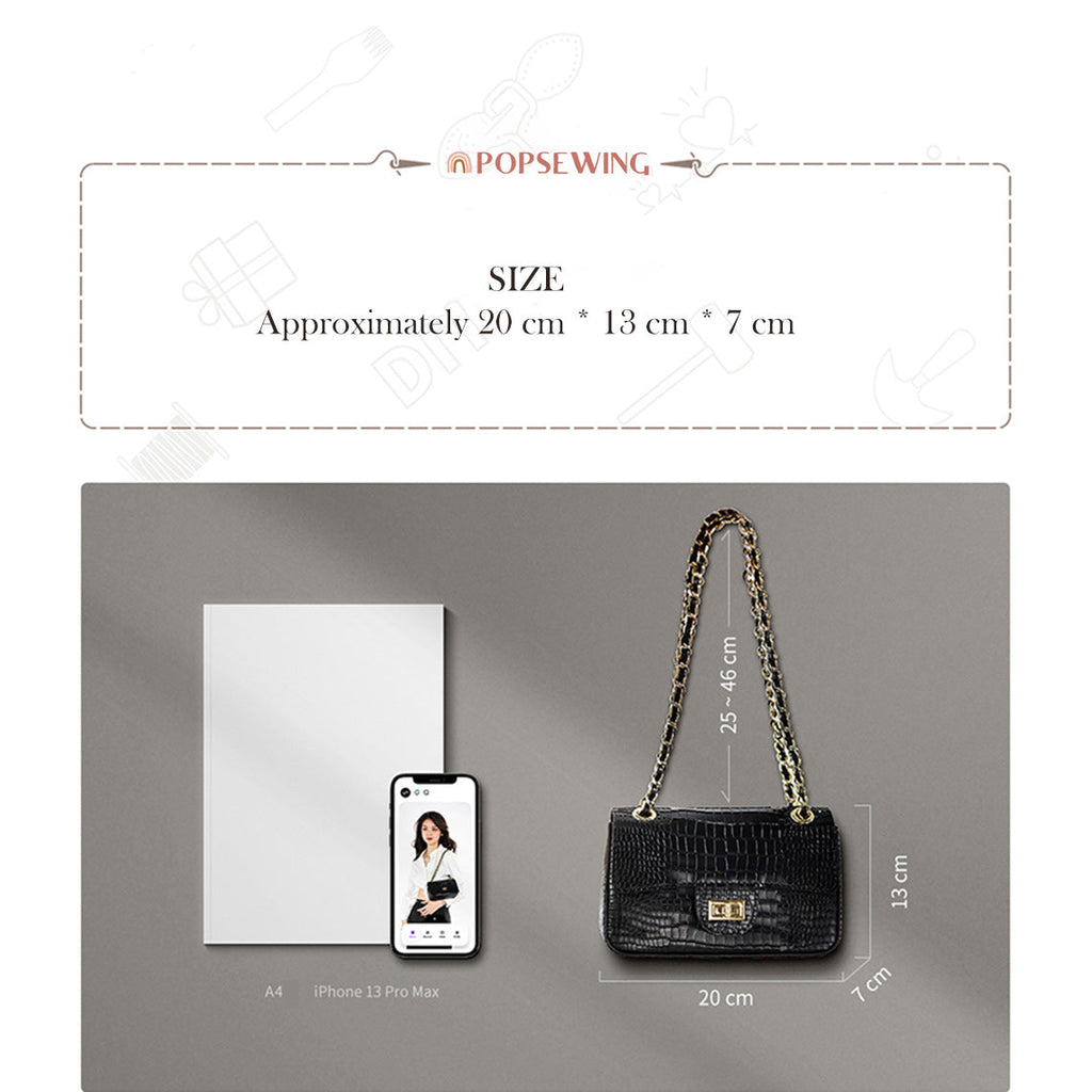 CUCUBIRD Leather Small Chain Bag DIY Kit  