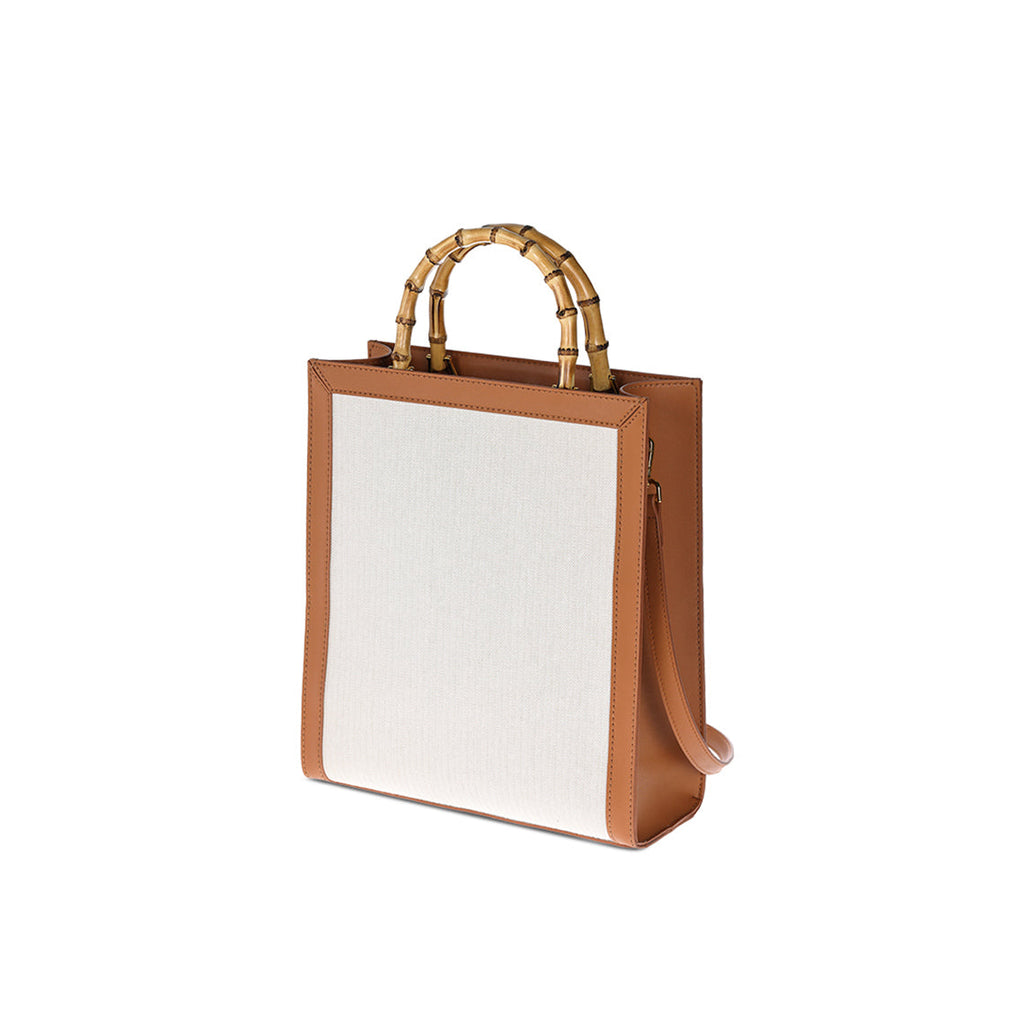 CUCUBIRD Leather Dustbag Recycle Bamboo Handles Bag DIY Kit  