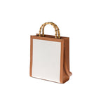 CUCUBIRD Leather Dustbag Recycle Bamboo Handles Bag DIY Kit  