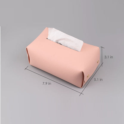 Leather Handmade Tissue Box - CUCUBIRD