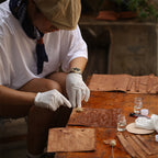 CUCUBIRD Full Grain Leather Bucket Bag DIY Kit  