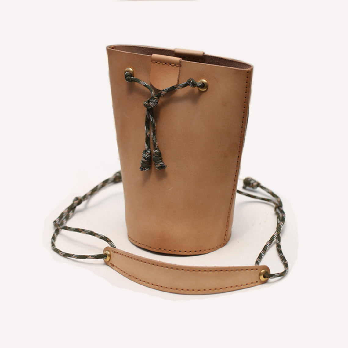 CUCUBIRD Full Grain Leather Bucket Bag DIY Kit  