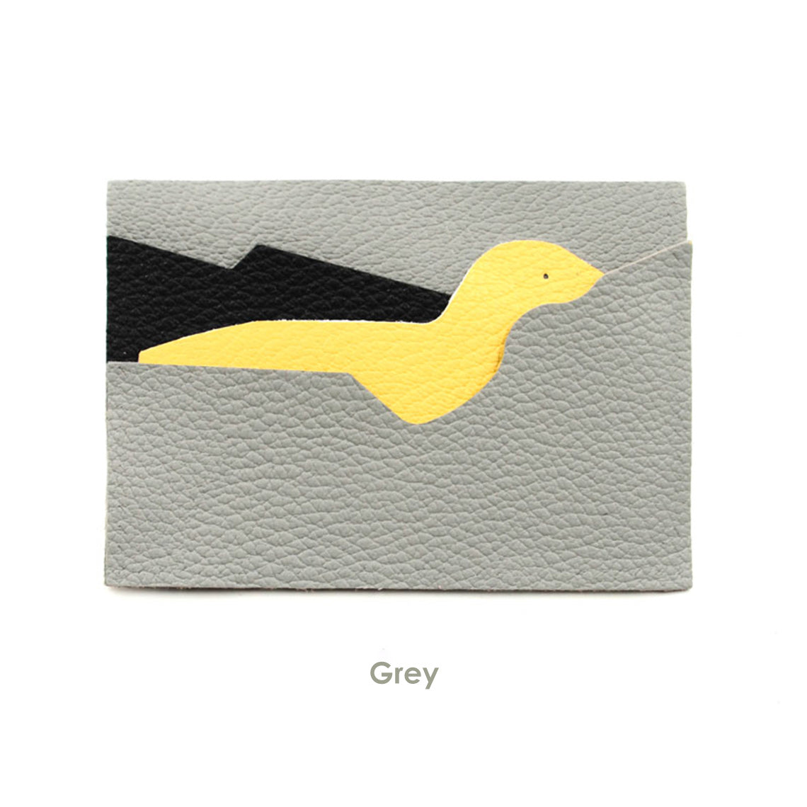 CUCUBIRD Top Grain Leather Dinosaur Card Holder DIY Kit  