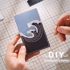 CUCUBIRD Leather Painting Card Holder DIY Kit  