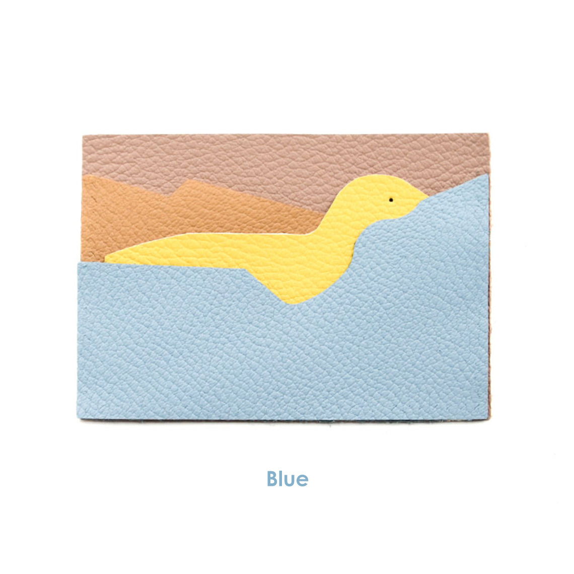 CUCUBIRD Top Grain Leather Dinosaur Card Holder DIY Kit  