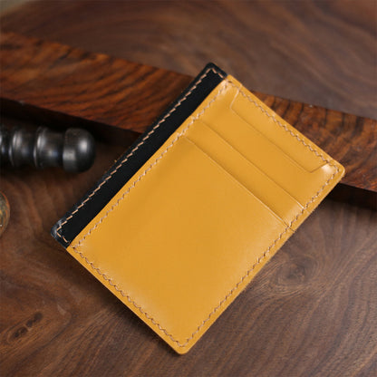 Full Grain Leather Sleeve Card Wallet DIY Kit - CUCUBIRD