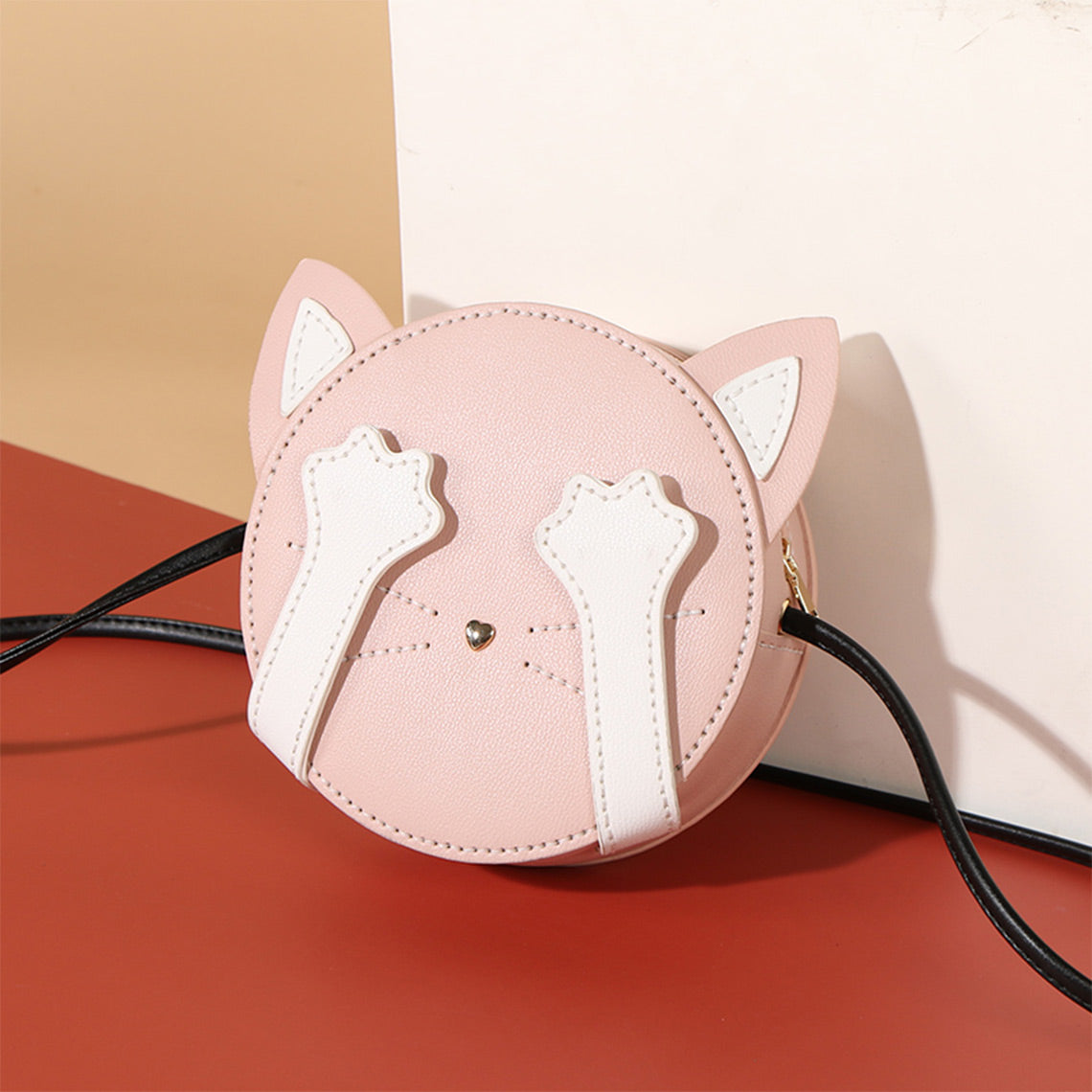CUCUBIRD Vegan Leather Lady Kitty Crossbody Bag DIY Kit  