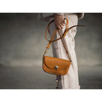 CUCUBIRD Full Grain Leather Vintage Crossbody Bag DIY Kit  