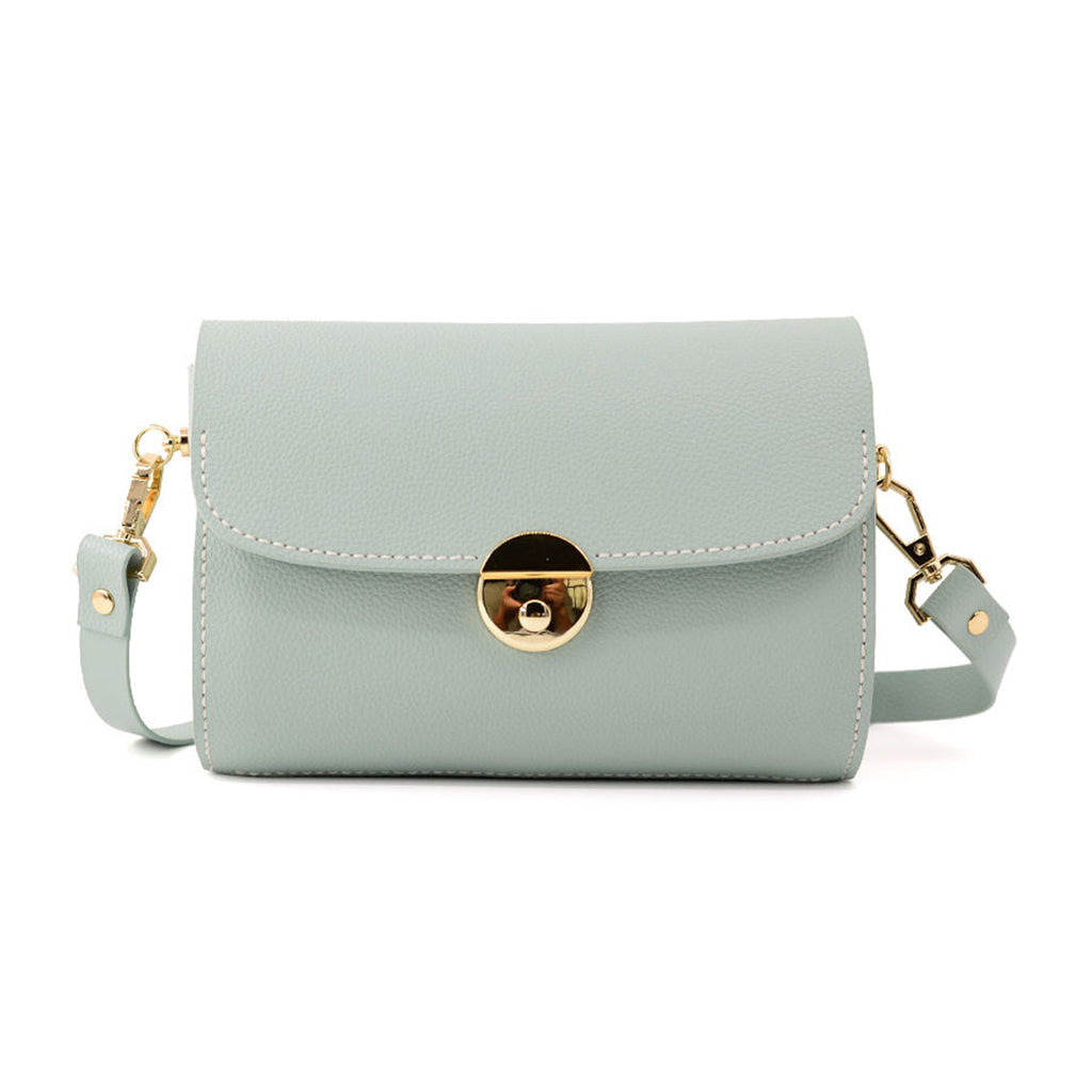 CUCUBIRD Vegan Leather Crossbody Satchel Bag DIY Kit Green 