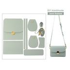 CUCUBIRD Vegan Leather Crossbody Satchel Bag DIY Kit  