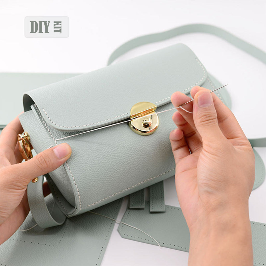 CUCUBIRD Vegan Leather Crossbody Satchel Bag DIY Kit  