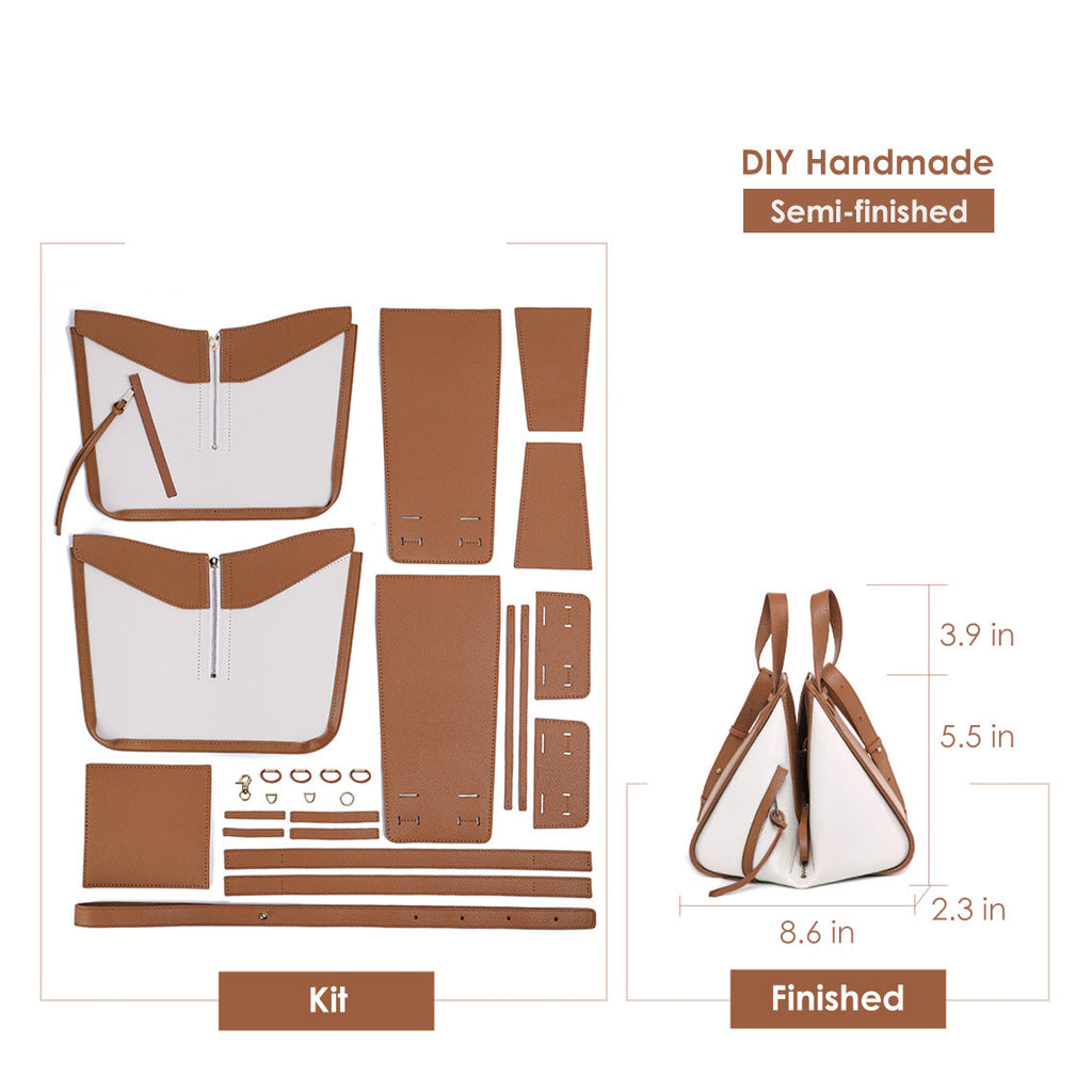 CUCUBIRD Leather Hammock Bag DIY Kit  