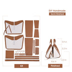 CUCUBIRD Leather Hammock Bag DIY Kit  